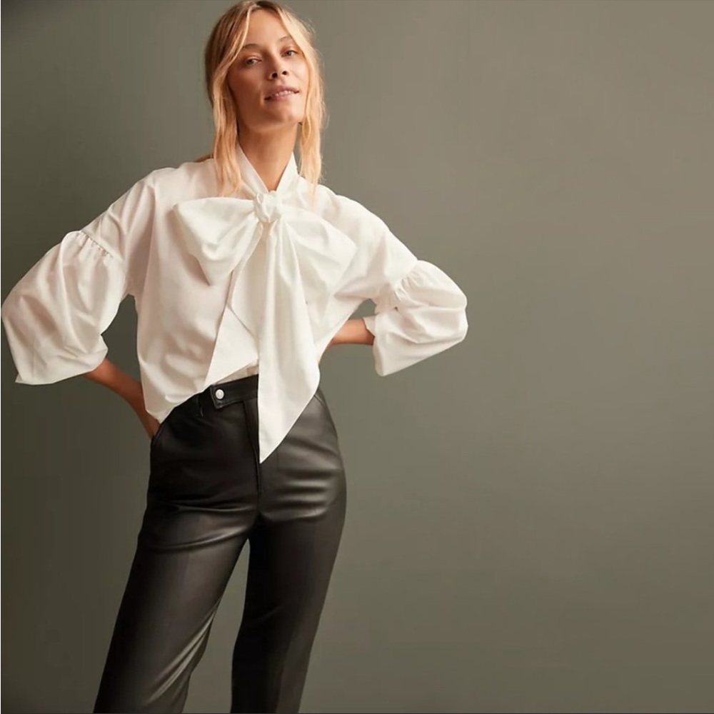 Mare Mare | Bow-Tie Buttondown | Size M | Nwot - image 3